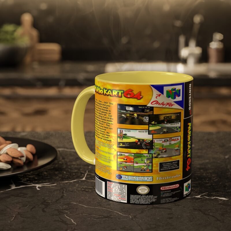 Mug Mario Kart 64 – Nintendo 64 | Pixel Mugz