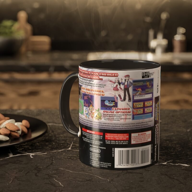 Pokémon Platine – Mug Rétro Gaming | Pixel Mugz